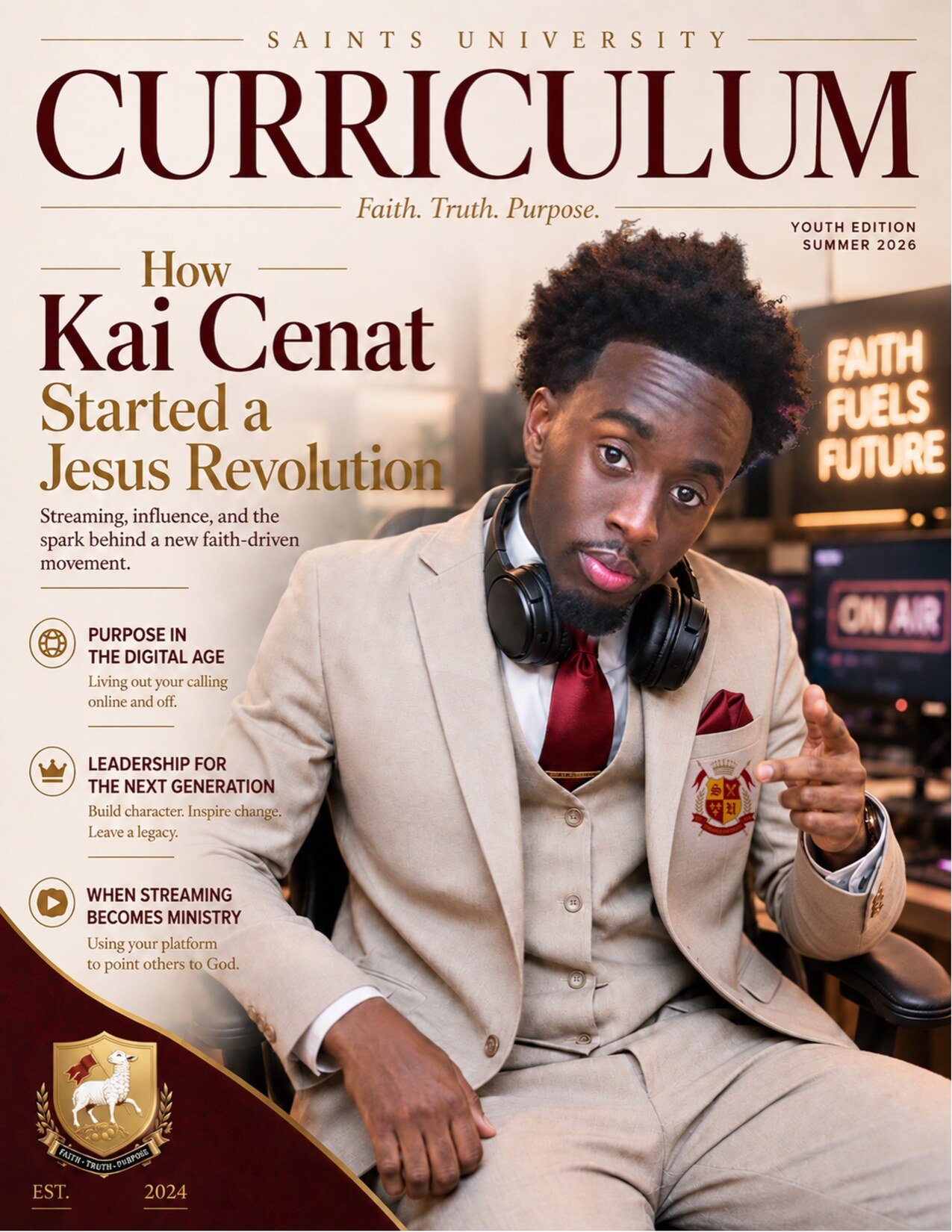 Curriculum, Youth Edition Summer 2026, cover